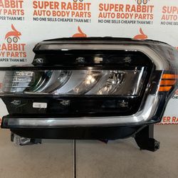 2022 Expedition Driver FULL LED Headlight TABS COMPLETE ORIGINAL 2024✅