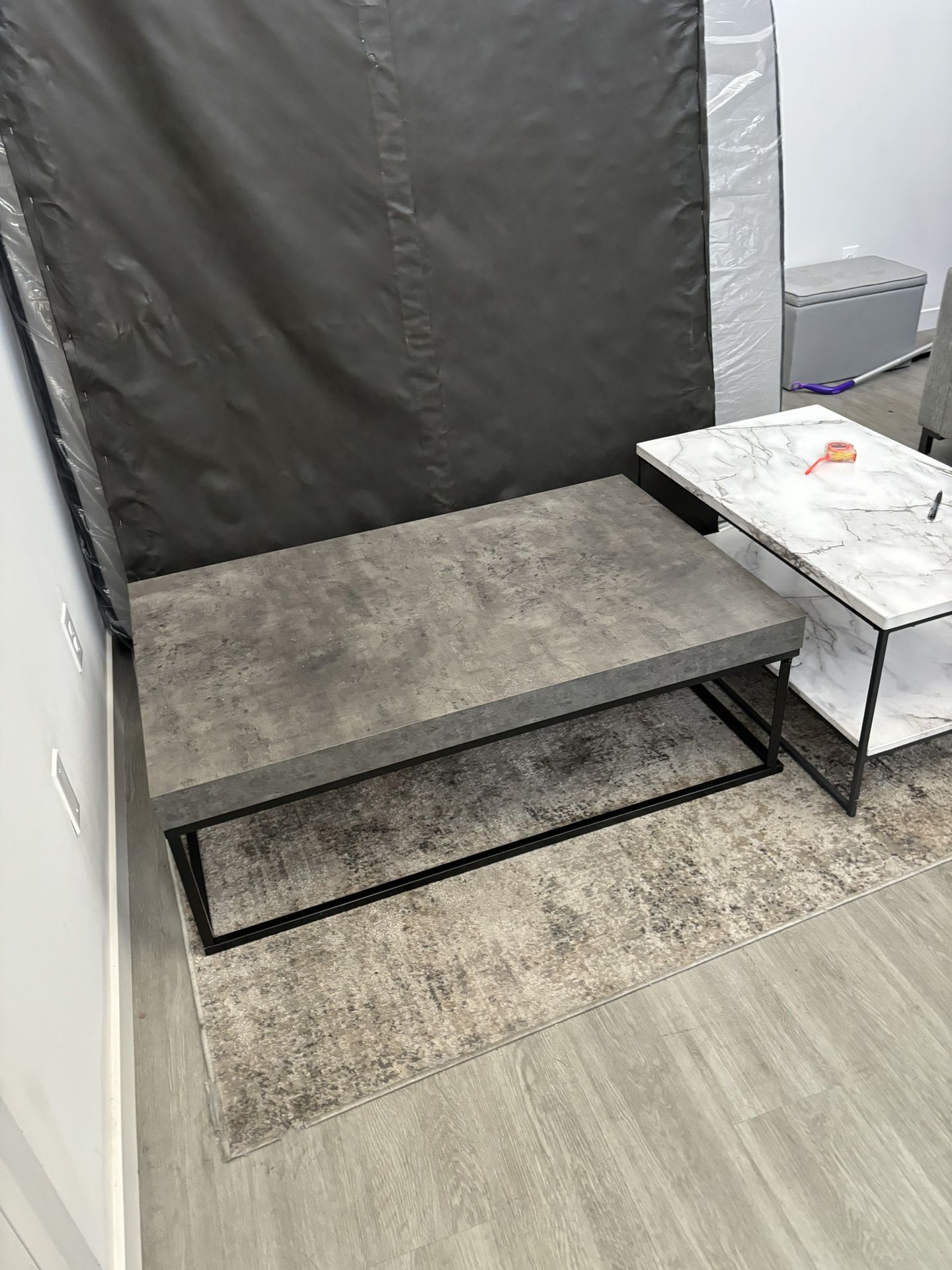Concrete Style Coffee Table! NEED GONE TODAY! 4/26