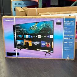 65 “ Samsung Smart 4K Crystal HDR Tv