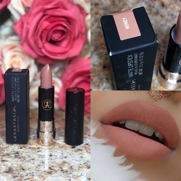 Anastasia Beverly Hills Matte Lipstick Shade Honey For Sale