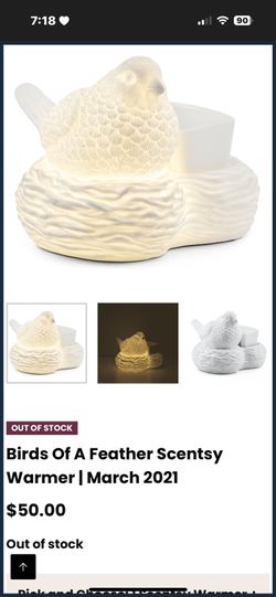 Birds Of A Feather Scentsy Warmer