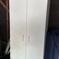  White Wardrobe Or Storage Organizer Closet