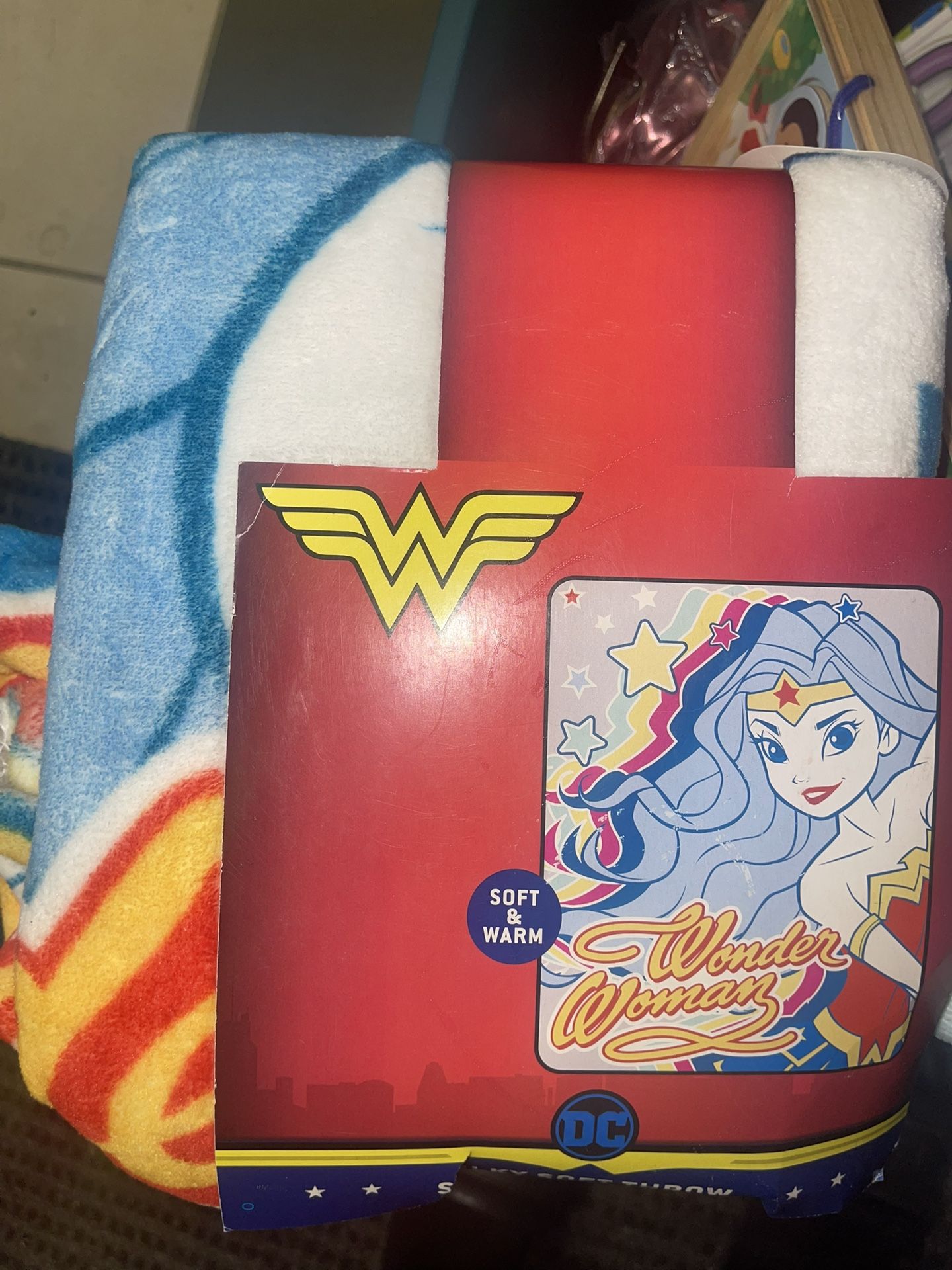Wonder Women Fleece Blanket