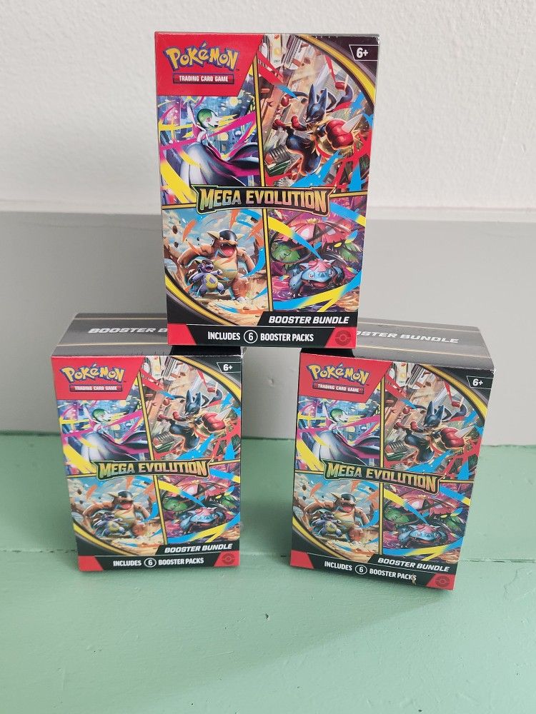 Pokemon Mega Evolution Booster Bundle