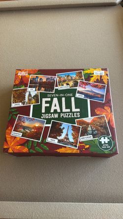 Professor Puzzle Seven-in-One Fall Jigsaw Puzzles