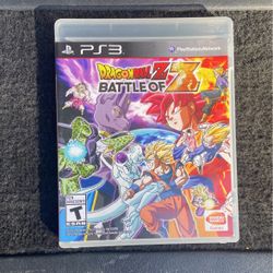 Dragonball Z Battle Of Z PlayStation 3 PS3