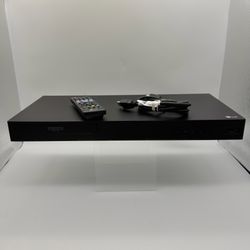 LG UBK80 4K Ultra HD HDR Blu-Ray Player Black with Remote, Tested Woking ✅