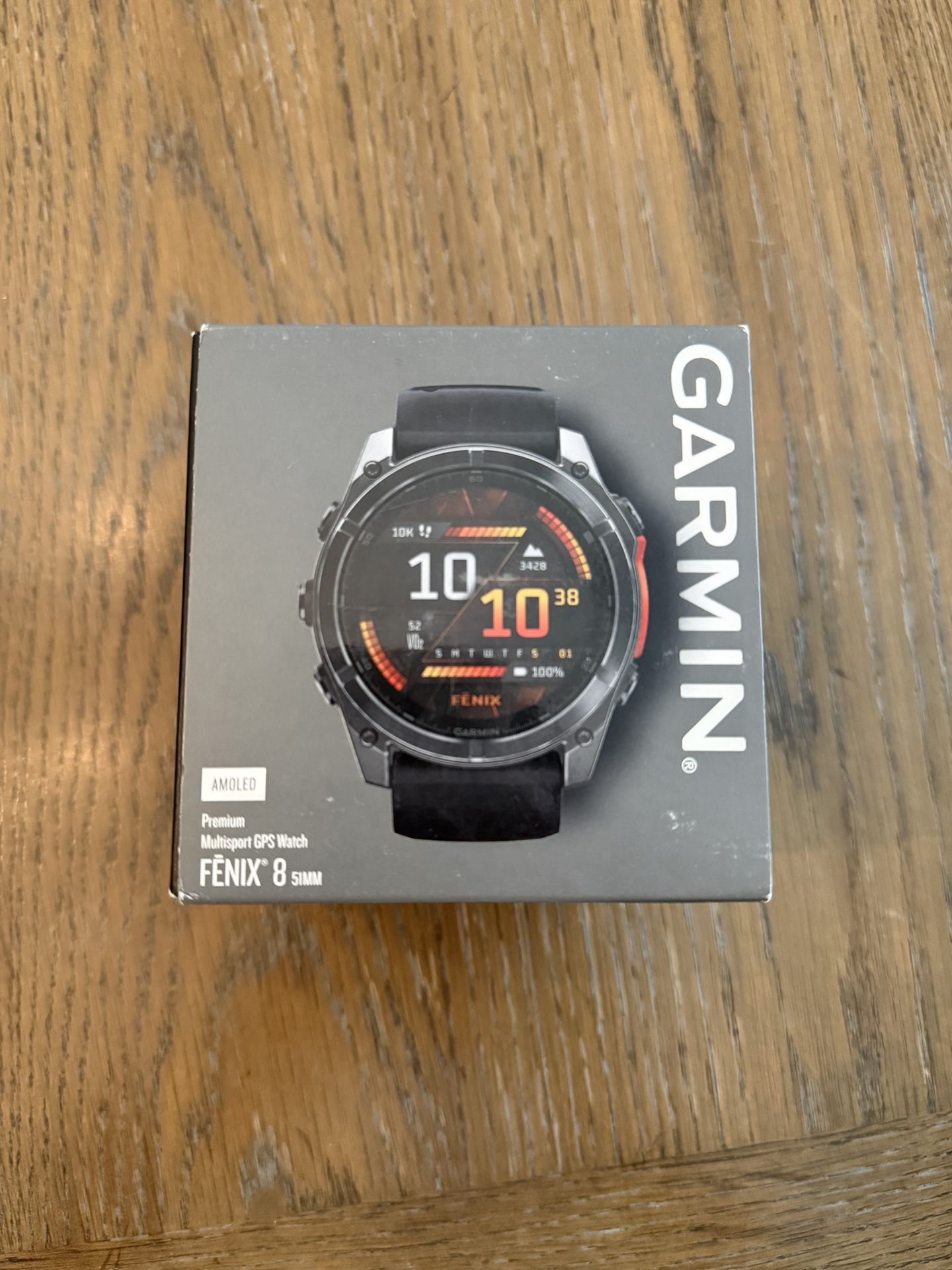 ⌚ Garmin Fenix 8 AMOLED Sapphire 47mm – Brand New Sealed