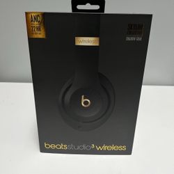 Beats Studio 3 Wireless Over-Ear Noise Cancelling Headphones (Shadow Gray)