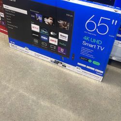 2 SMART 65 INCH USD TVS 1 FOR 300 BOTH FOR 550