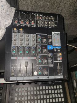 Samson MixPad MXP124FX 12-Channel Mixer w/ FX & USB — $100 OBO