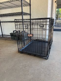KONG Double Door Wire Dog Crate