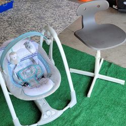 Electric Swing And Kids Chair