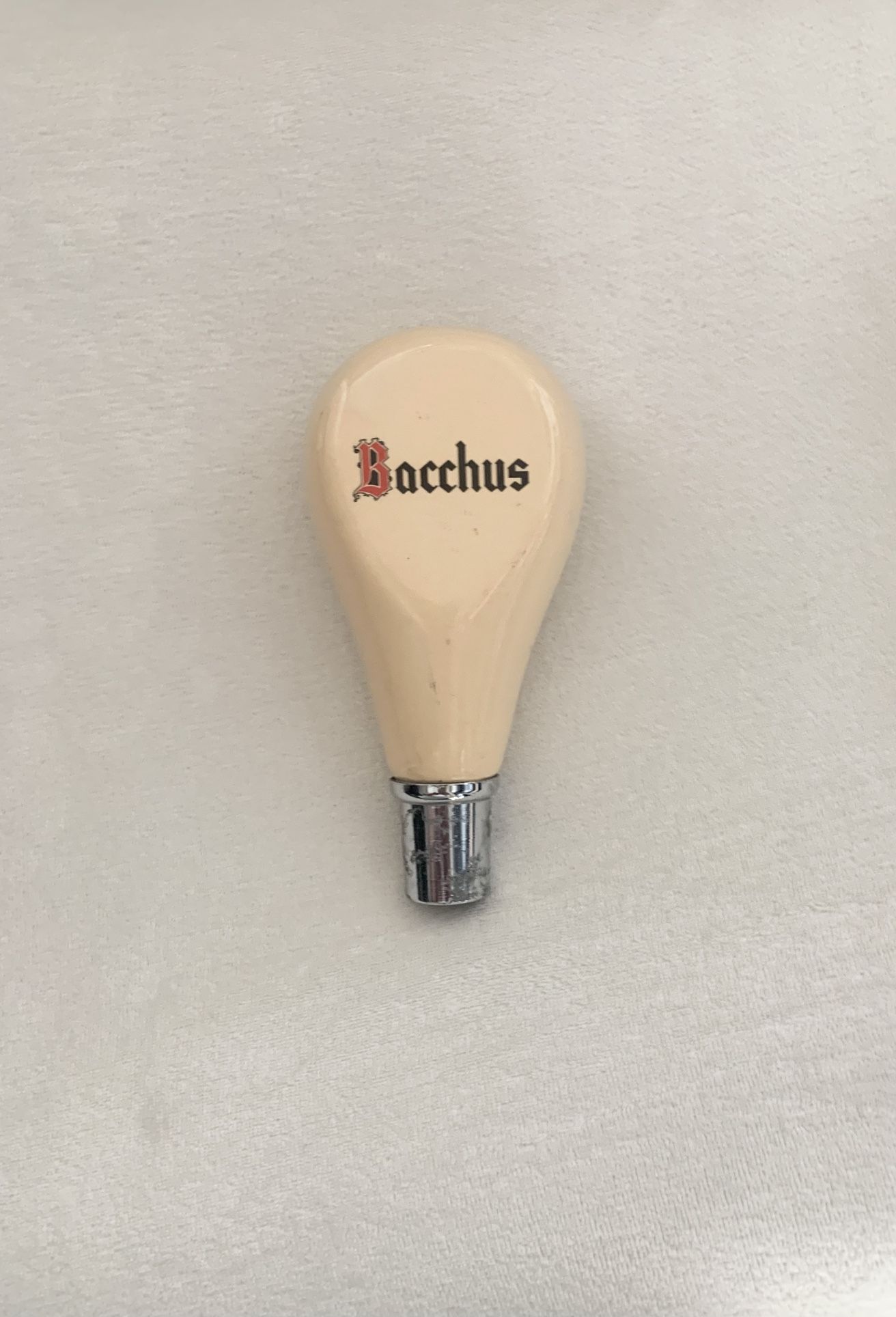 BACCHUS PREMIUM BELGIAN BEER TAP HANDLE RARE SHORTY KNOB KASTEEL BROUWERIJ TAP HANDLES