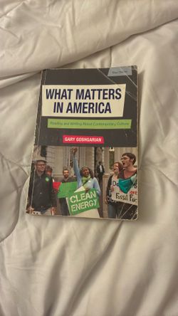 What Matters In America