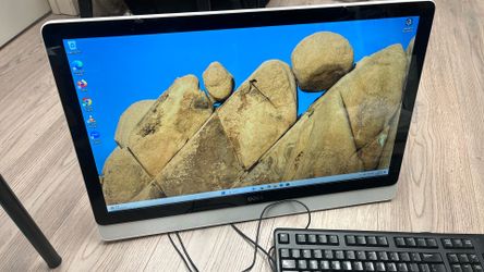 23” dell all in one  256gb ssd 8gb ram win 11