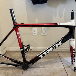 Trek Madone Frame, Fork, Bars. 