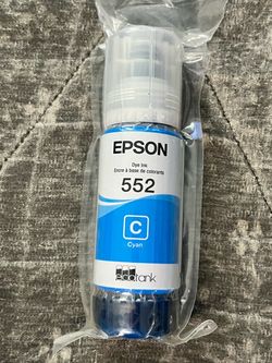 Epson 552 EcoTank Cyan Dye Ink Bottle