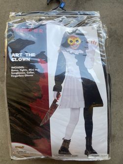 Terrifier Art the Clown Child Costume XL