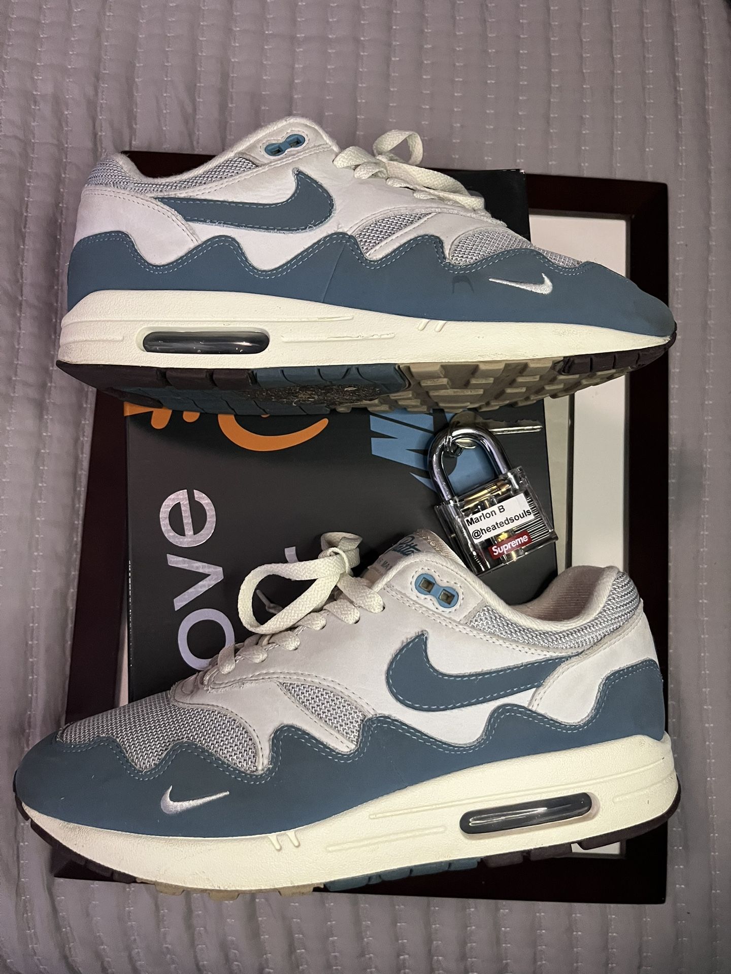 Nike Air Max 1 Patta Both Used Size 10.5