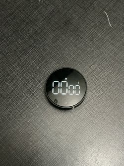 Digital Kitchen Timer – Large LED Display, Magnetic Back