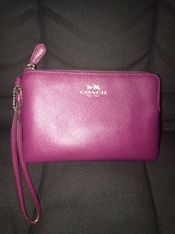 Authentic Coach Wristlet/Wallet