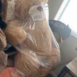Valentines Day Bear Plush JUMBO Size 