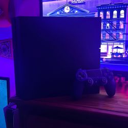 Ps4 And Controller And Hdmi Cord