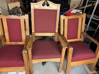 Clergy Chairs Set
