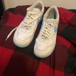 Baby Blue Nike Air Forces 