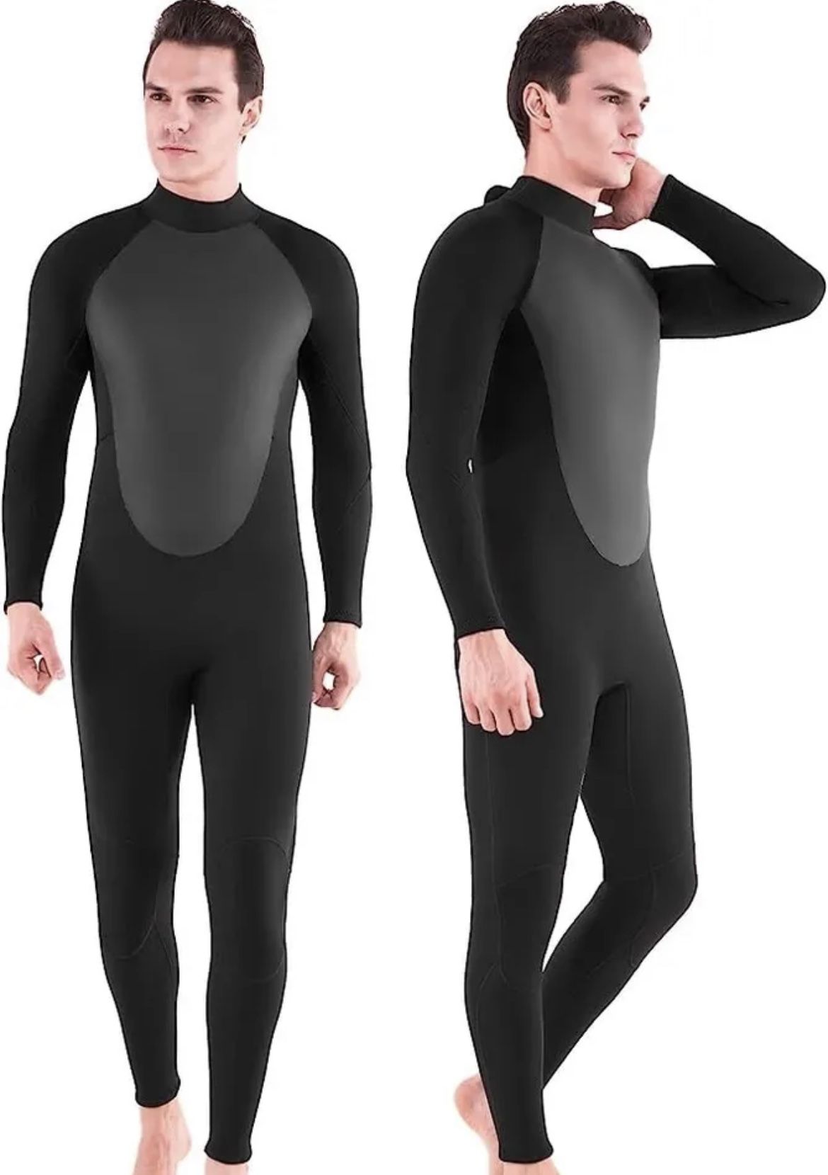 REALON Men's XL Wetsuit 5/4mm Neoprene Full Body Thermal Scuba Diving