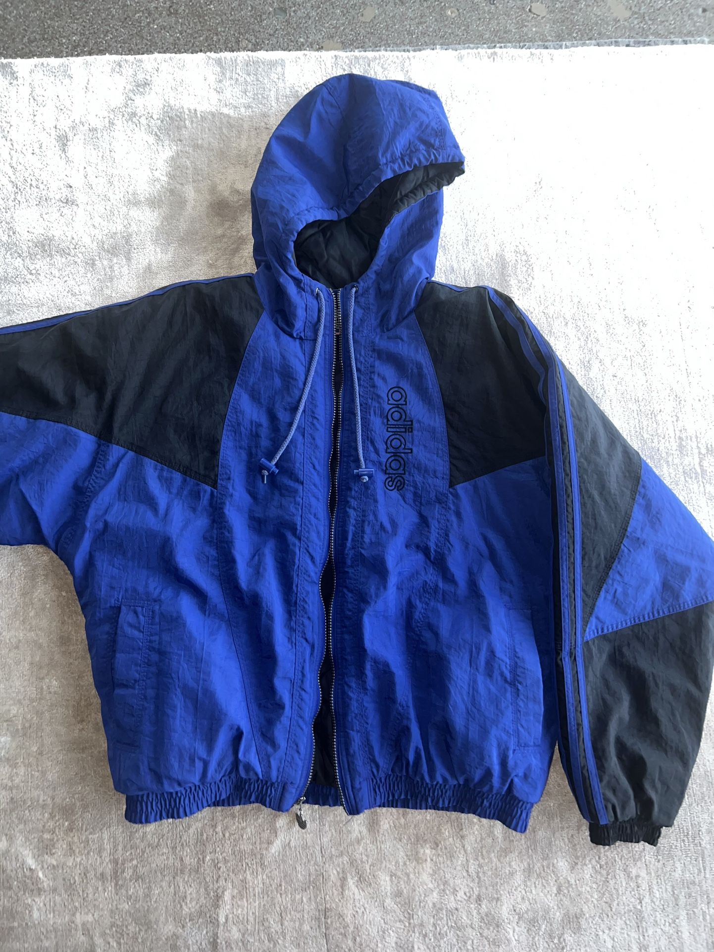 Vintage Adidas 90s Trefoil Puffer Jacket