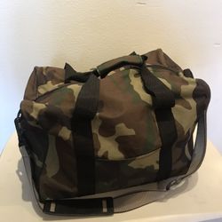 Camouflage Duffel Bag  $1 0.00