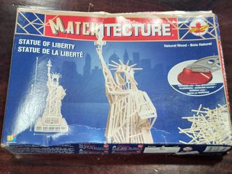 Matchitecture Statue of Liberty kit (Model 6614) New in unopened box