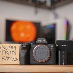 Sony a7R V camera