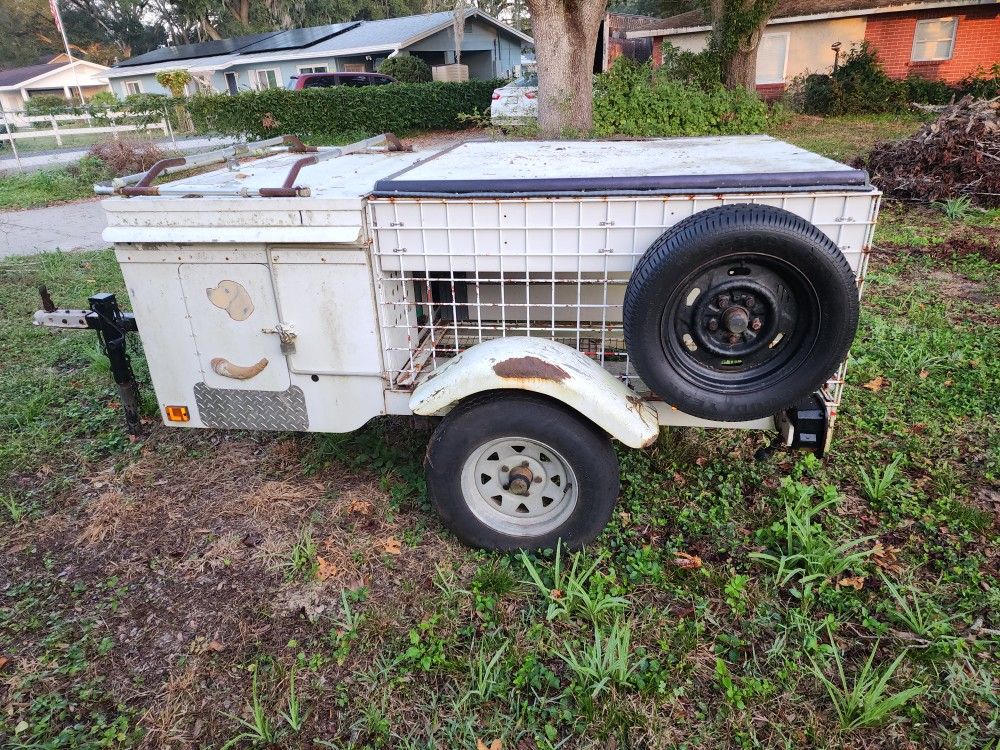 Coon Dog Hauling Trailer