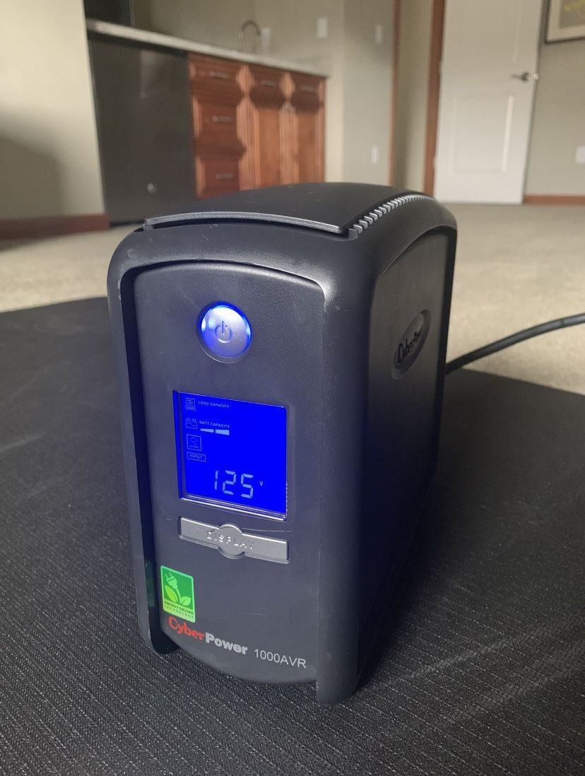 Cyber Power 1000AVR UPS Power Supply.