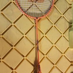 Orange Wilson Badminton Racquet