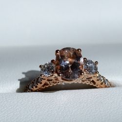 Vintage Morganite Ring