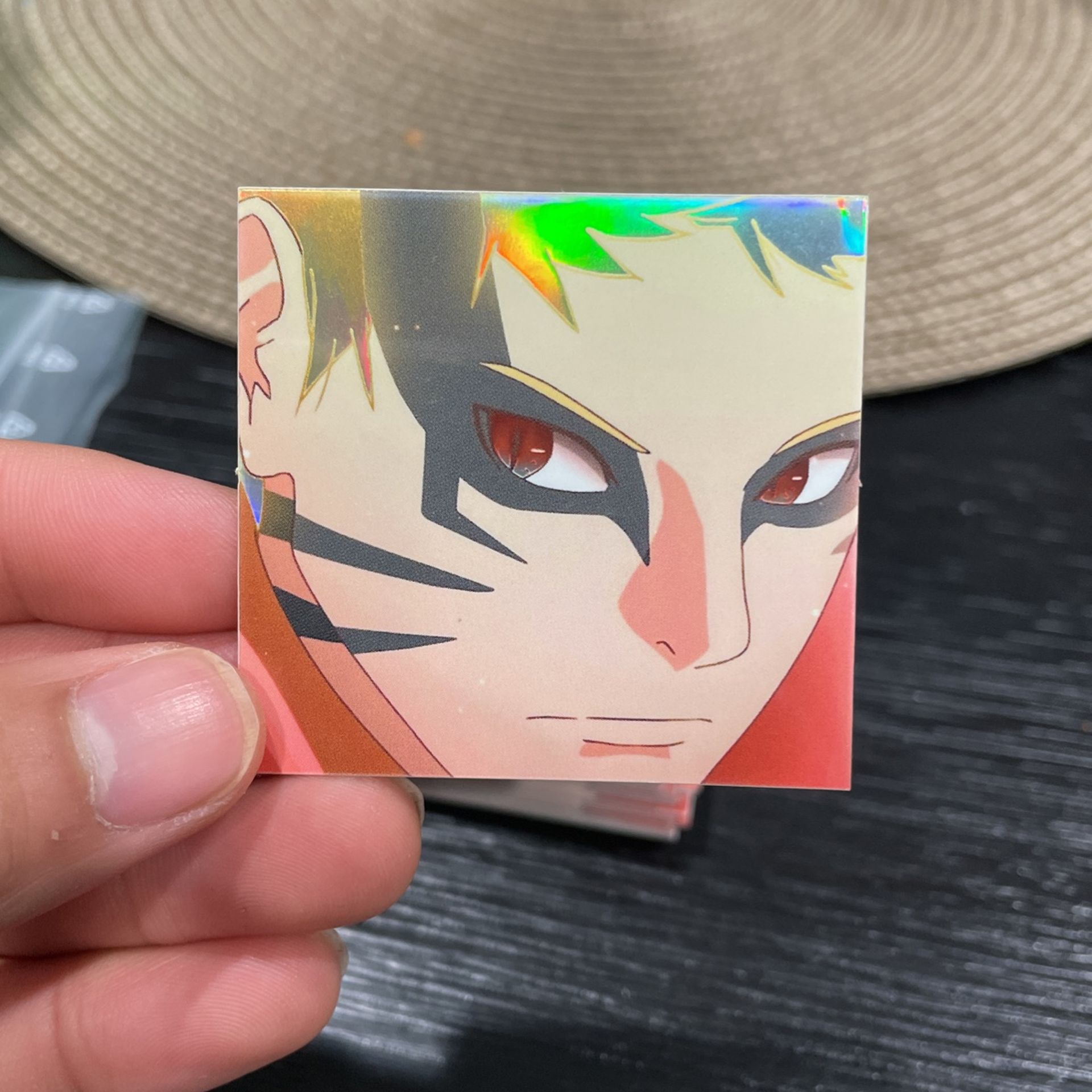 Holographic Naruto Sticker (baryon Mode)
