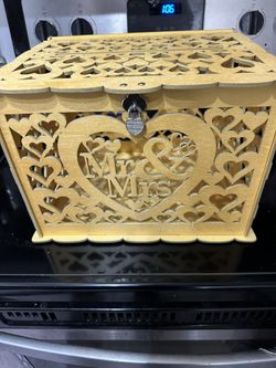 Wooden Card Box For Wedding