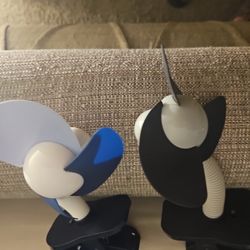 2 Baby Fans Battery Operated