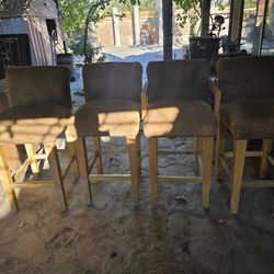 Cushion Wood  stools