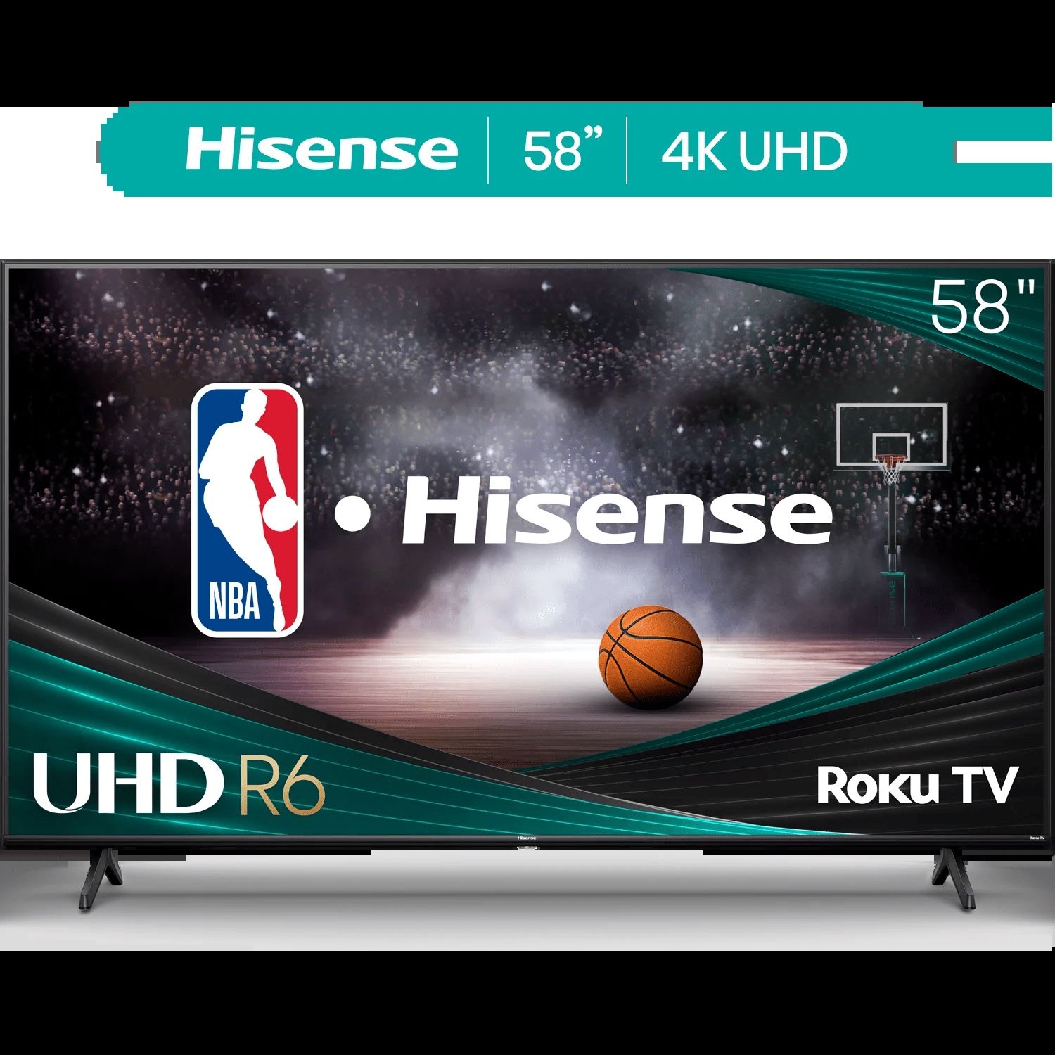 58" 4K UHD Hisense Roku TV