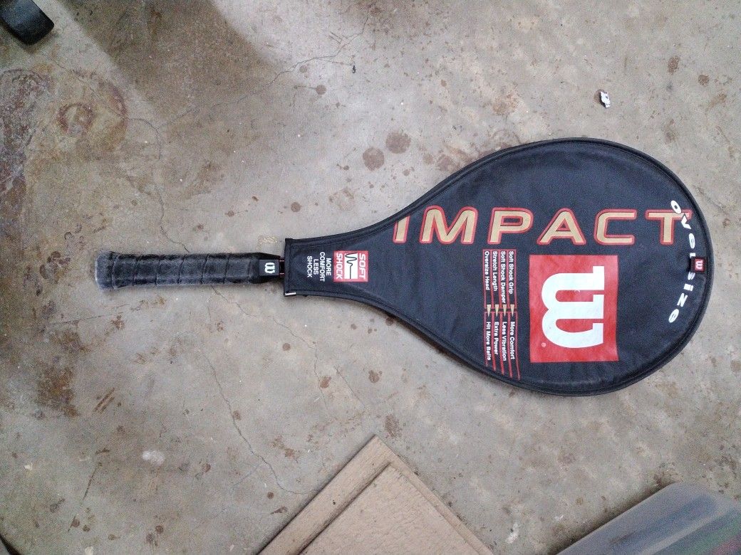 Wilson Oversize Impact Soft Shock Tennis Racket