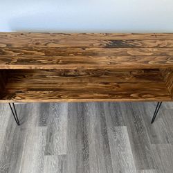 Record Player Table & Vinyl Storage