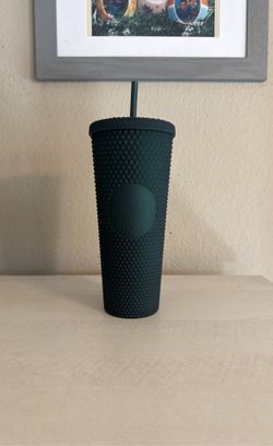 Starbucks Venti Studded Green Cup