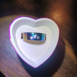 UNISEX STAINLESS STEEL RING