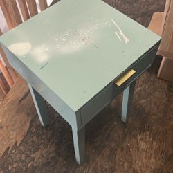 Teal Night Stand
