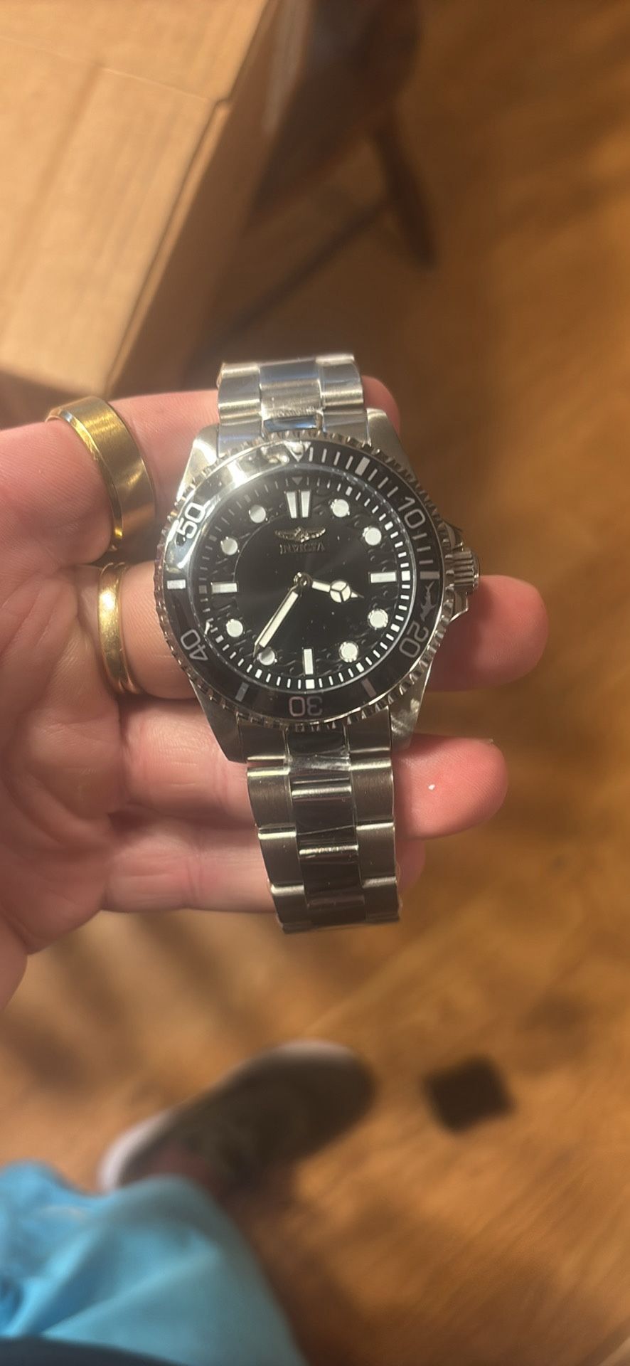 Invicta Pro Diver All Black